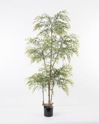 Artificial Tree 100*80*178cm heavenly bamboo tree in pp pot GS-48521030 Tree&Plant YeahFlower is one of Chinese leading OEM manufacturers and exporters , supplying the silk flowers, wholesale artificial trees