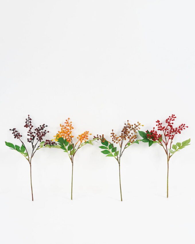 Artificial Flower 25*39cm Berry spray GS-57721033 Single Flowers YeahFlower is one of Chinese leading OEM manufacturers and exporters , supplying the silk flowers, wholesale artificial trees