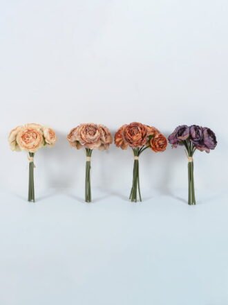 Artificial Flower 22*33CM Camellia & Daisy Bouquet GS-58821052 Bouquet 3,000+ sqm showroom with thousands of artificial flowers, plants & trees ready for global sourcing.