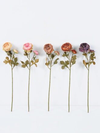 Artificial Flower 14*56CM Camellia spray*2 GS-58821050-P1 Single Flowers 3,000+ sqm showroom with thousands of artificial flowers, plants & trees ready for global sourcing.