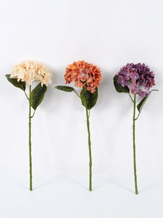 Artificial Flower 19*53CM Hydrangea GS-58821061-Z1 Single Flowers 3,000+ sqm showroom with thousands of artificial flowers, plants & trees ready for global sourcing.