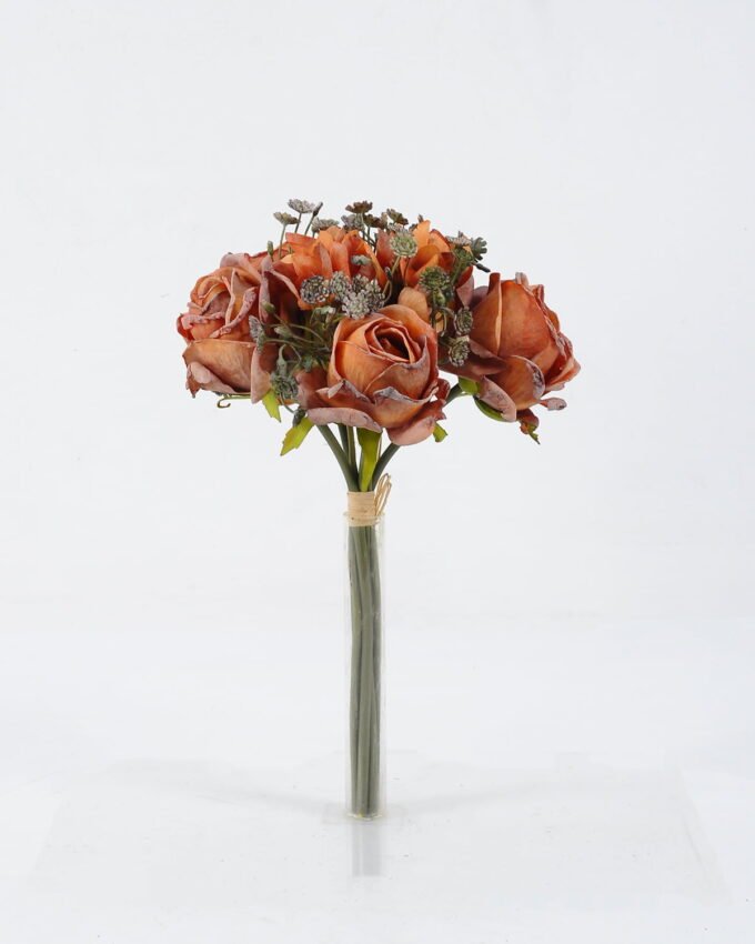 Artificial Flower 18*27CM  Rose Bouquet GS-58821056-Y1 Bouquet 3,000+ sqm showroom with thousands of artificial flowers, plants & trees ready for global sourcing.