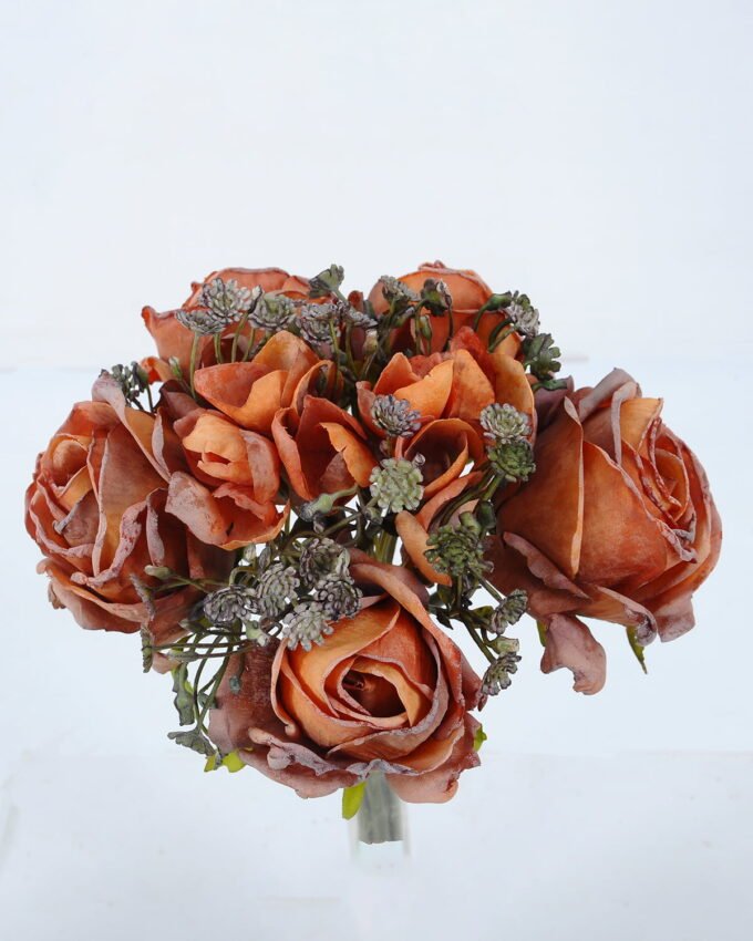 Artificial Flower 18*27CM  Rose Bouquet GS-58821056-Y1 Bouquet 3,000+ sqm showroom with thousands of artificial flowers, plants & trees ready for global sourcing.