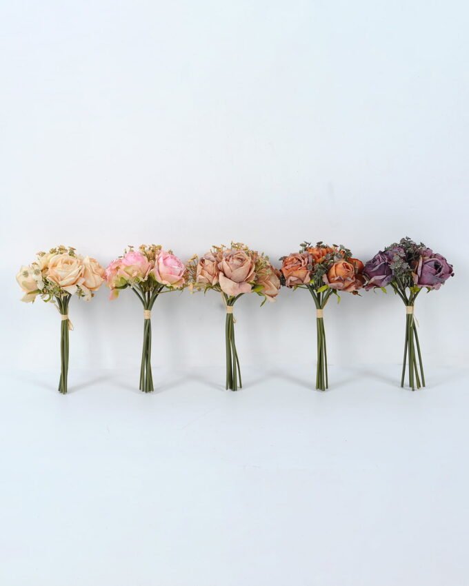 Artificial Flower 18*27CM  Rose Bouquet GS-58821056 Bouquet YeahFlower is one of Chinese leading OEM manufacturers and exporters , supplying the silk flowers, wholesale artificial trees