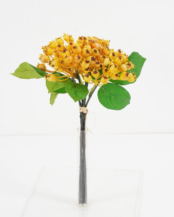 Artificial Flower 22*30cm Rose fruit Bouquet*5 GS-57721032 Bouquet YeahFlower is one of Chinese leading OEM manufacturers and exporters , supplying the silk flowers, wholesale artificial trees