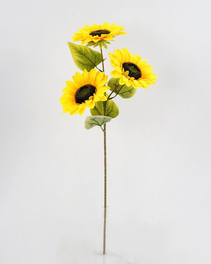 Artificial Flower 26*66cm Sunflower Spray*3 GS-65521001 Single Flowers YeahFlower is one of Chinese leading OEM manufacturers and exporters , supplying the silk flowers, wholesale artificial trees