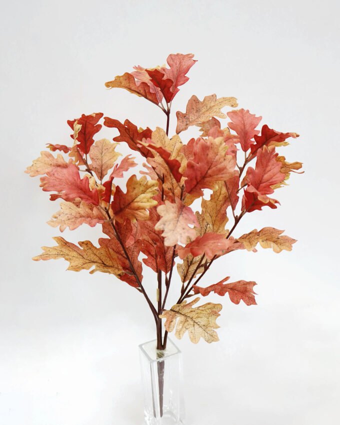 Artificial Plant 50cm Oak leaves Bush GS-65721010 Leaves&Sprays&Foliages YeahFlower is one of Chinese leading OEM manufacturers and exporters , supplying the silk flowers, wholesale artificial trees
