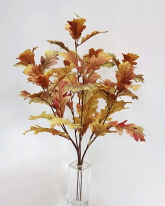 Artificial Plant 50cm Oak leaves Bush GS-65721011-Y1 Leaves&Sprays&Foliages YeahFlower is one of Chinese leading OEM manufacturers and exporters , supplying the silk flowers, wholesale artificial trees