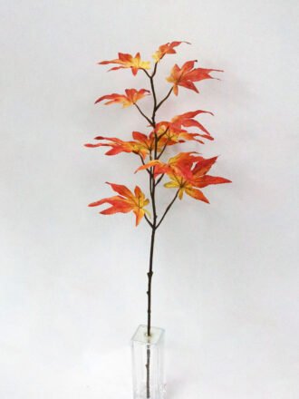 Artificial Plant 64cm Maple leaf single  stem(S) GS-65721003-O1 Leaves&Sprays&Foliages 3,000+ sqm showroom with thousands of artificial flowers, plants & trees ready for global sourcing.