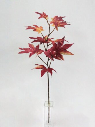 Artificial Plant 64cm Maple leaf single  stem(S) GS-65721003-O2 Leaves&Sprays&Foliages 3,000+ sqm showroom with thousands of artificial flowers, plants & trees ready for global sourcing.