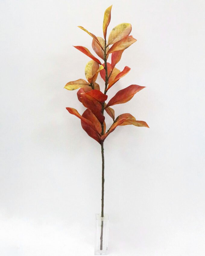 Artificial Plant 85cm Magnolia leaf single stem GS-65721002-Y1 Leaves&Sprays&Foliages YeahFlower is one of Chinese leading OEM manufacturers and exporters , supplying the silk flowers, wholesale artificial trees