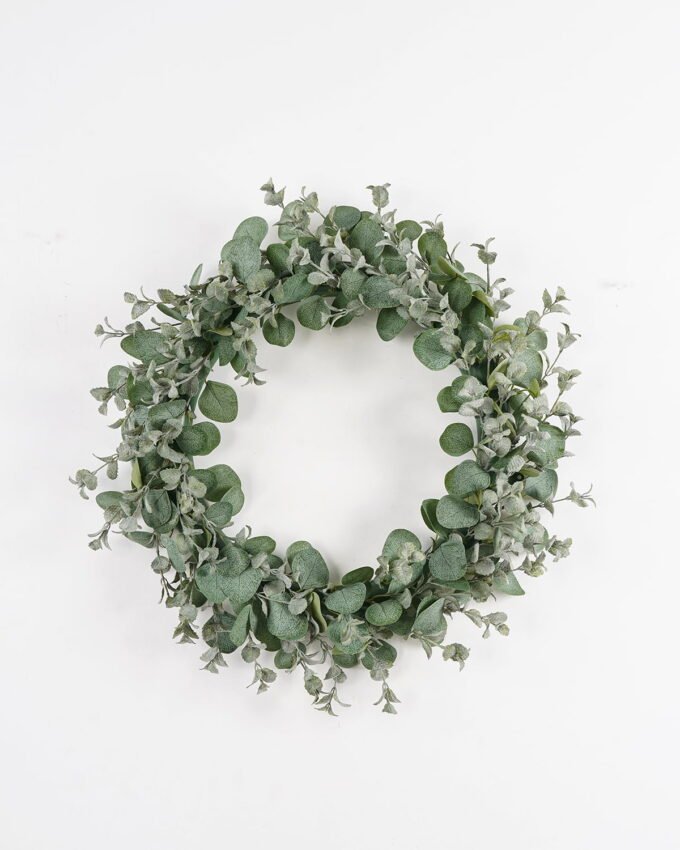 Artificial Plant 60*11cm Eucalyptus Wreath GS-05521167 WREATH YeahFlower is one of Chinese leading OEM manufacturers and exporters , supplying the silk flowers, wholesale artificial trees