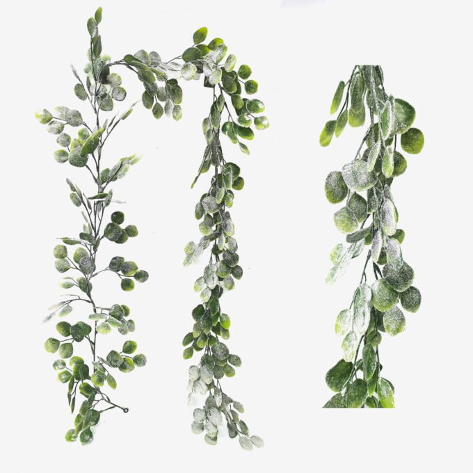 Artificial Plant Eucalyptus garland GS-54021049 Leaves&Sprays&Foliages YeahFlower is one of Chinese leading OEM manufacturers and exporters , supplying the silk flowers, wholesale artificial trees