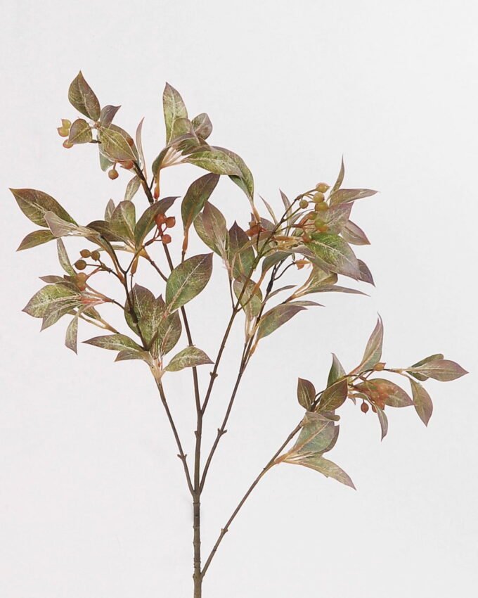 Artificial Plant 30*72cm Eucalyptus spray*5 wtih berries GS-39121022 Leaves&Sprays&Foliages YeahFlower is one of Chinese leading OEM manufacturers and exporters , supplying the silk flowers, wholesale artificial trees