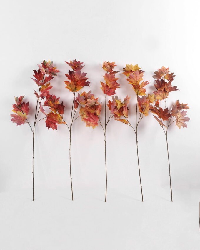 Artificial Plant 38*105cm Maple leaf spray*3 GS-39121020-K1 Leaves&Sprays&Foliages 3,000+ sqm showroom with thousands of artificial flowers, plants & trees ready for global sourcing.