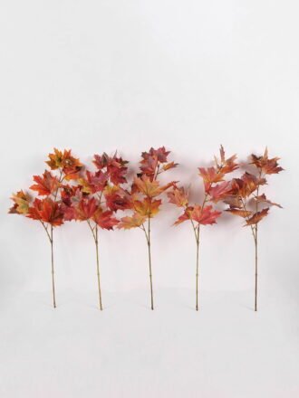 Artificial Plant 38*105cm Maple leaf spray*3 GS-39121020-K1 Leaves&Sprays&Foliages 3,000+ sqm showroom with thousands of artificial flowers, plants & trees ready for global sourcing.
