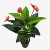 Artificial Tree 70cm Anthurium*4 in pp pot(18Leaves) GS-65821003 Tree&Plant YeahFlower is one of Chinese leading OEM manufacturers and exporters , supplying the silk flowers, wholesale artificial trees
