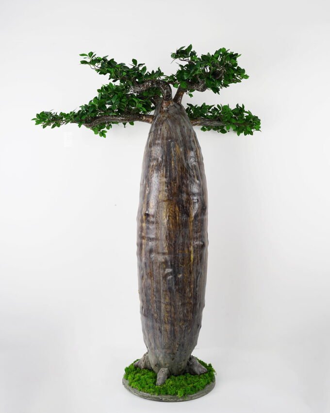 Artificial Tree 135*100*170cm Baobab tree GS-48521054 Tree&Plant YeahFlower is one of Chinese leading OEM manufacturers and exporters , supplying the silk flowers, wholesale artificial trees