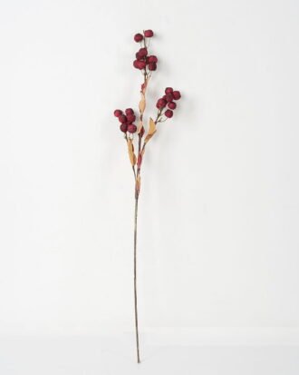 Artificial Branch fruit 18*87cm Fired Berry*3 GS-30021001-R1 Single Flowers YeahFlower is one of Chinese leading OEM manufacturers and exporters , supplying the silk flowers, wholesale artificial trees