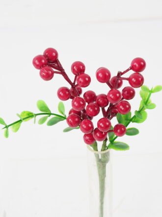 Artificial Branch fruit Mixed berry&apple pick GS-33521007 Single Flowers 3,000+ sqm showroom with thousands of artificial flowers, plants & trees ready for global sourcing.