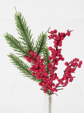 Artificial Branch fruit Mixed berry pick GS-33521012 Single Flowers 3,000+ sqm showroom with thousands of artificial flowers, plants & trees ready for global sourcing.