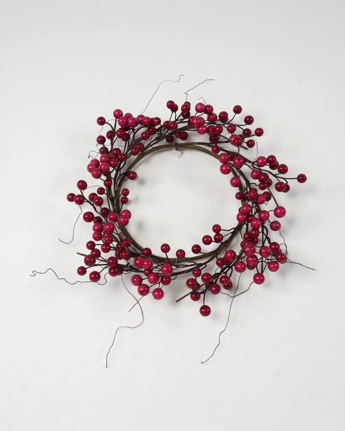 Artificial Branch fruit 35*35*7cm berries Wreath GS-13621006 WREATH YeahFlower is one of Chinese leading OEM manufacturers and exporters , supplying the silk flowers, wholesale artificial trees