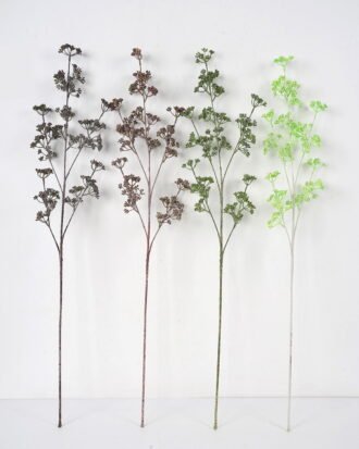 Artificial Flower 18*95 powdered berries spary*3(L) GS-26221087 Single Flowers YeahFlower is one of Chinese leading OEM manufacturers and exporters , supplying the silk flowers, wholesale artificial trees