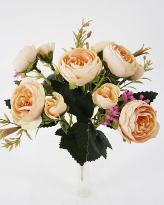 Artificial Flower 20*28cm Camellia Bush*5 GS-64121011-R1 Flowers Bush YeahFlower is one of Chinese leading OEM manufacturers and exporters , supplying the silk flowers, wholesale artificial trees