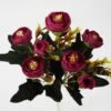 Artificial Flower Camellia Bush 6 GS-64121009-R1_4 Artificial Flower 18*29cm Camellia Bush*6 GS-64121009-R1 Flowers Bush YeahFlower is one of Chinese leading OEM manufacturers and exporters , supplying the silk flowers, wholesale artificial trees