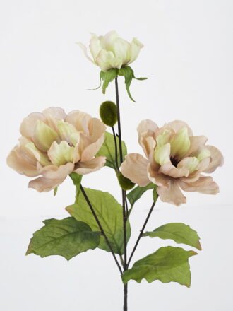 Artificial Flower 20*60cm Clematis Clematis spray*3 GS-16821022 Single Flowers 3,000+ sqm showroom with thousands of artificial flowers, plants & trees ready for global sourcing.