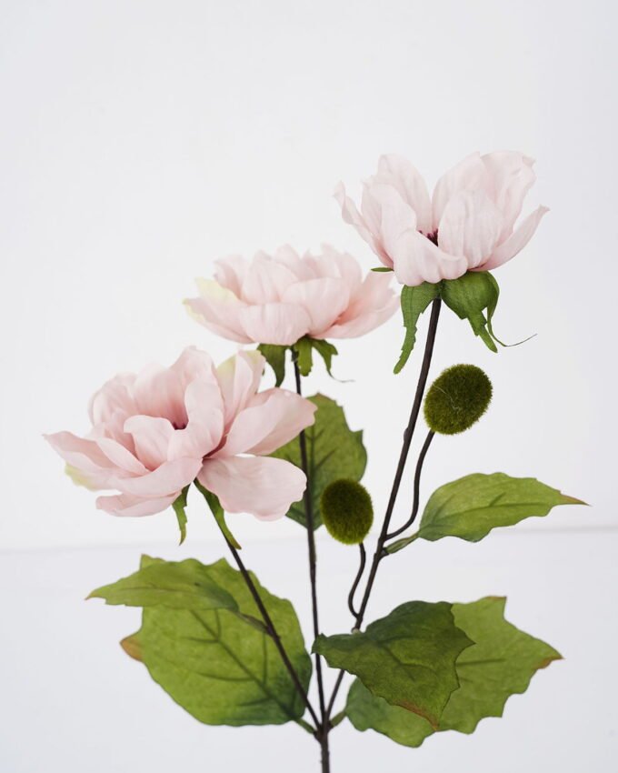 Artificial Flower 20*60cm Clematis Clematis spray*3 GS-16821022 Single Flowers YeahFlower is one of Chinese leading OEM manufacturers and exporters , supplying the silk flowers, wholesale artificial trees