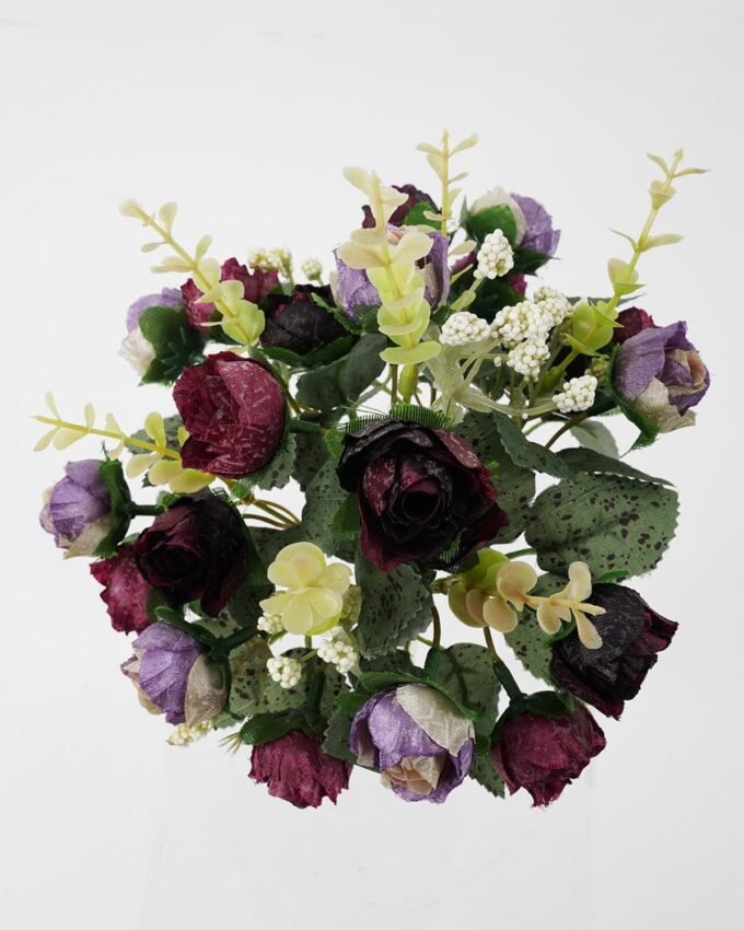 Artificial Flower 20*32cm Crystal rose Bush*7 GS-64121010-R1 Flowers Bush YeahFlower is one of Chinese leading OEM manufacturers and exporters , supplying the silk flowers, wholesale artificial trees