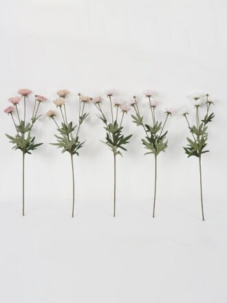 Artificial Flower 20*60cm Clematis Clematis spray*3 GS-16821022-W1 Single Flowers 3,000+ sqm showroom with thousands of artificial flowers, plants & trees ready for global sourcing.