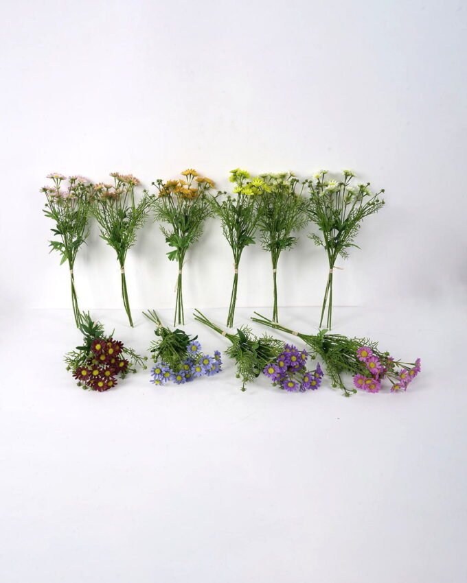 Artificial Flower 25*50cm Daisy Bouquet*4 GS-26221083 Flowers Bush YeahFlower is one of Chinese leading OEM manufacturers and exporters , supplying the silk flowers, wholesale artificial trees