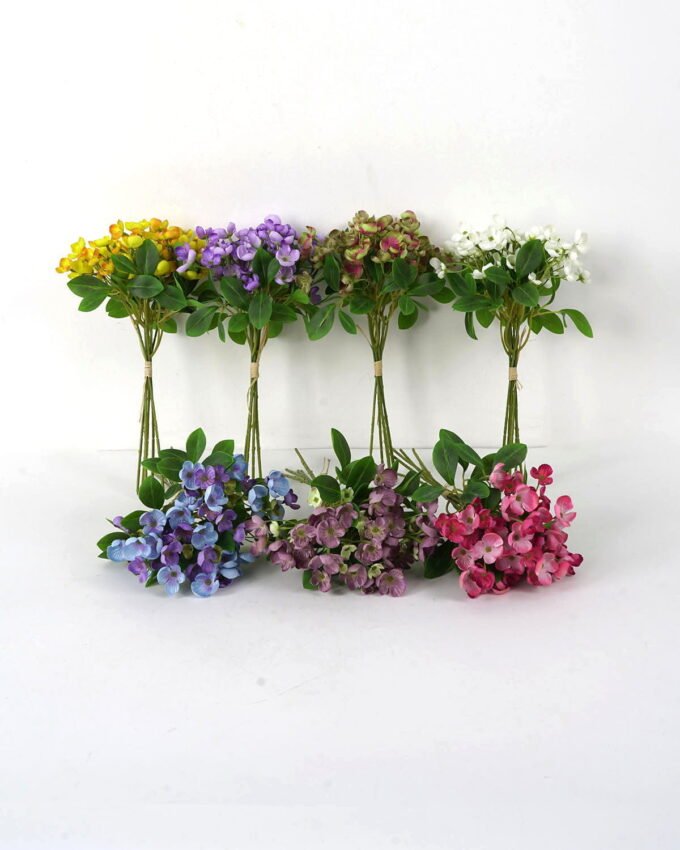 Artificial Flower 18*33cm Euro Hydrangea Bouquet*6 GS-26221092 Bouquet 3,000+ sqm showroom with thousands of artificial flowers, plants & trees ready for global sourcing.