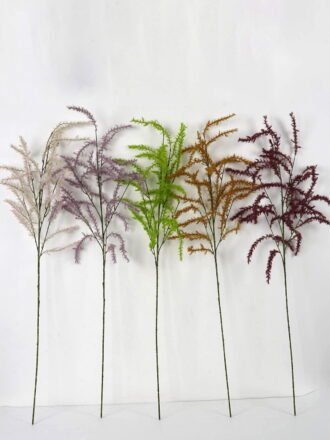 Artificial Flower 33*126cm Flocky powder flower spray GS-26221082-Y1 Single Flowers 3,000+ sqm showroom with thousands of artificial flowers, plants & trees ready for global sourcing.