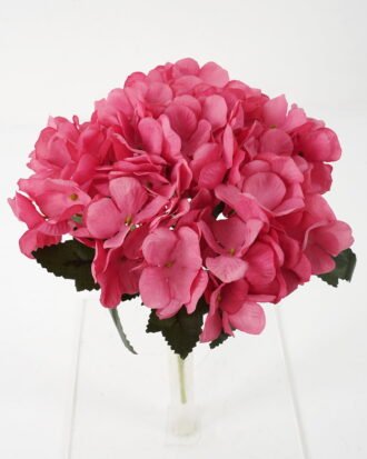 Artificial Flower 18*28cm Hydrangea Bush*5 GS-64121008-R1 Flowers Bush YeahFlower is one of Chinese leading OEM manufacturers and exporters , supplying the silk flowers, wholesale artificial trees