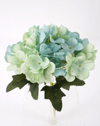Artificial Flower 18*28cm Hydrangea Bush*5 GS-64121008-R1 Flowers Bush YeahFlower is one of Chinese leading OEM manufacturers and exporters , supplying the silk flowers, wholesale artificial trees