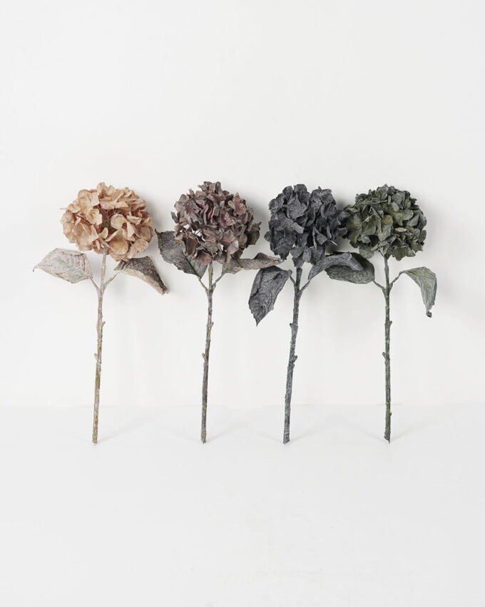 Artificial Flower 20*47cm Hydrangea in Dired effect GS-66221012 Single Flowers YeahFlower is one of Chinese leading OEM manufacturers and exporters , supplying the silk flowers, wholesale artificial trees