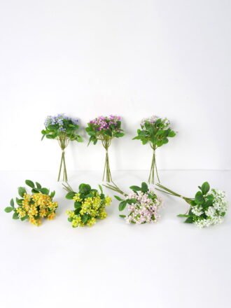 Artificial Flower 25*39cm powdered berries Bouquet*5 GS-26221095 Bouquet 3,000+ sqm showroom with thousands of artificial flowers, plants & trees ready for global sourcing.