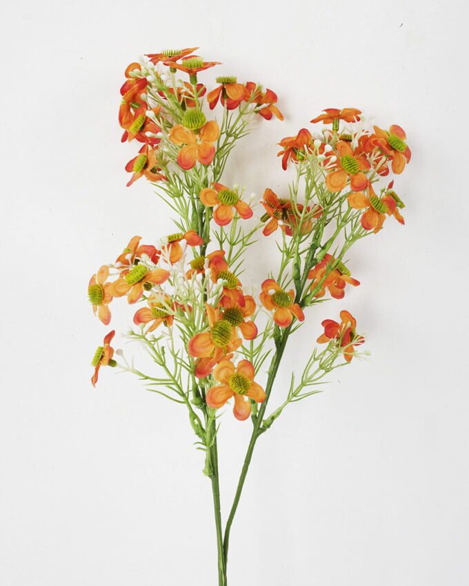 Artificial Flower 15*63cm Mini flowers spary*3 GS-26221100-O1 Single Flowers YeahFlower is one of Chinese leading OEM manufacturers and exporters , supplying the silk flowers, wholesale artificial trees