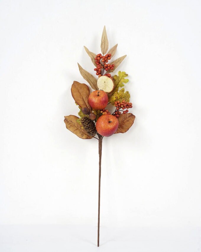 Artificial Flower 23*68cm Mixed apple & acorn stem GS-13621001 Single Flowers YeahFlower is one of Chinese leading OEM manufacturers and exporters , supplying the silk flowers, wholesale artificial trees