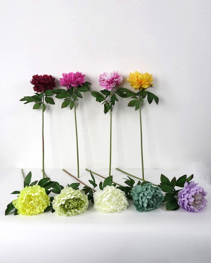Artificial Flower 24*72cm New Peony single stem GS-26221081 Single Flowers YeahFlower is one of Chinese leading OEM manufacturers and exporters , supplying the silk flowers, wholesale artificial trees
