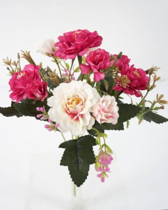 Artificial Flower 20*30cm Peony Bush*5 GS-64121012-B1 Flowers Bush YeahFlower is one of Chinese leading OEM manufacturers and exporters , supplying the silk flowers, wholesale artificial trees