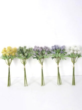 Artificial Flower 12*30cm berry Bouquet*6 GS-26221086-Y1 Single Flowers 3,000+ sqm showroom with thousands of artificial flowers, plants & trees ready for global sourcing.