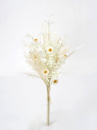Artificial Flower 30*57cm mix mini flower &linum Bouquet*6 GS-16821037 Flowers Bush 3,000+ sqm showroom with thousands of artificial flowers, plants & trees ready for global sourcing.