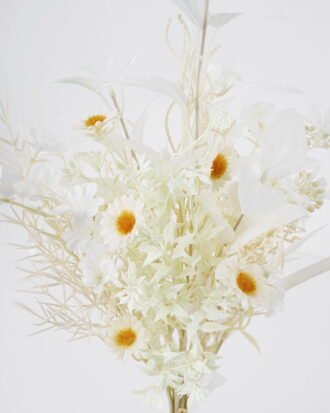 Artificial Flower 28*53cm mix linum &lewisia cotyledon Bouquet*6 GS-16821038 Flowers Bush YeahFlower is one of Chinese leading OEM manufacturers and exporters , supplying the silk flowers, wholesale artificial trees