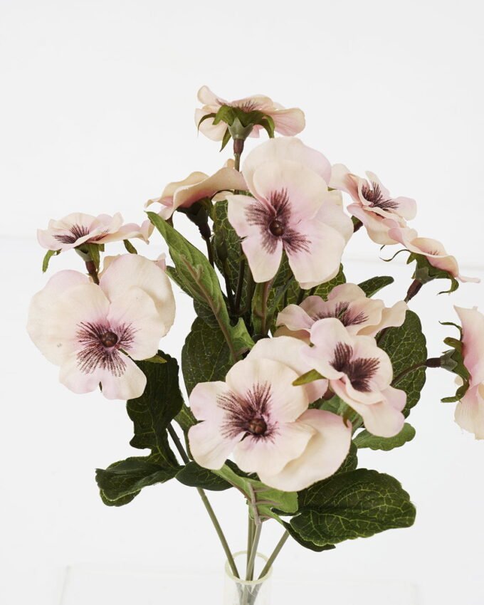Artificial Flower 20*31cm pansy bush*5 GS-16821020 Flowers Bush YeahFlower is one of Chinese leading OEM manufacturers and exporters , supplying the silk flowers, wholesale artificial trees
