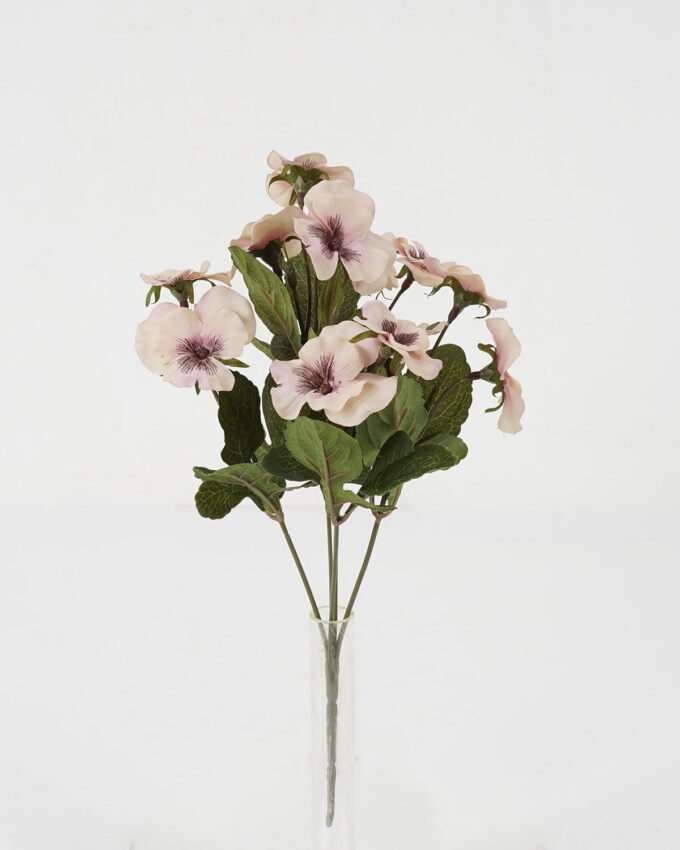 Artificial Flower 20*31cm pansy bush*5 GS-16821020 Flowers Bush YeahFlower is one of Chinese leading OEM manufacturers and exporters , supplying the silk flowers, wholesale artificial trees