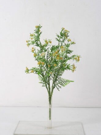 Artificial Flower 20*44cm powdered Mini soft-touch gypso bush*5 GS-26221103 Flowers Bush 3,000+ sqm showroom with thousands of artificial flowers, plants & trees ready for global sourcing.